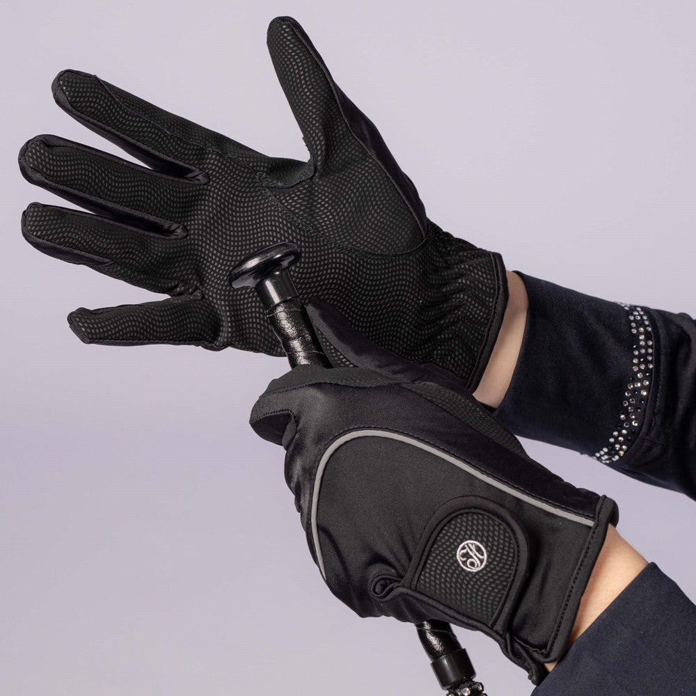 Gray Reithandschuhe AllGrip