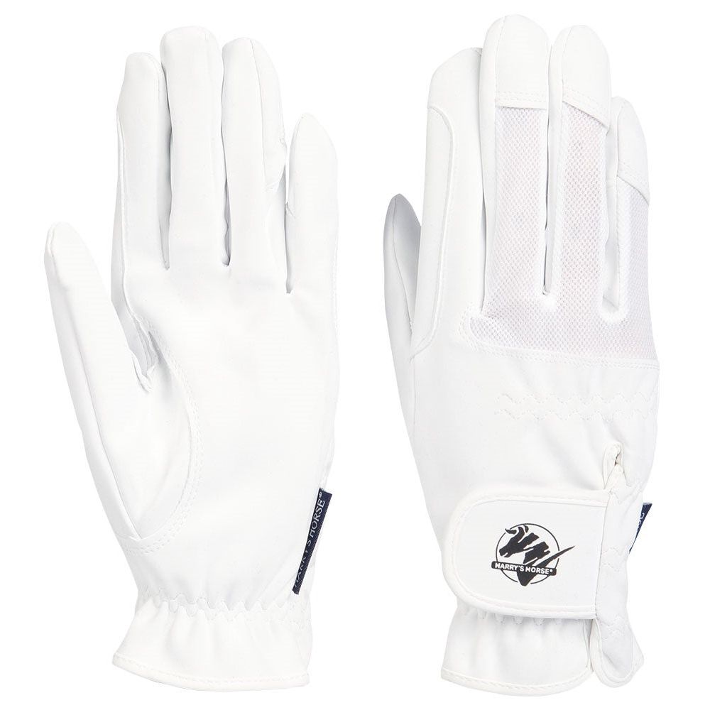 White Smoke Reithandschuhe Domy Mesh