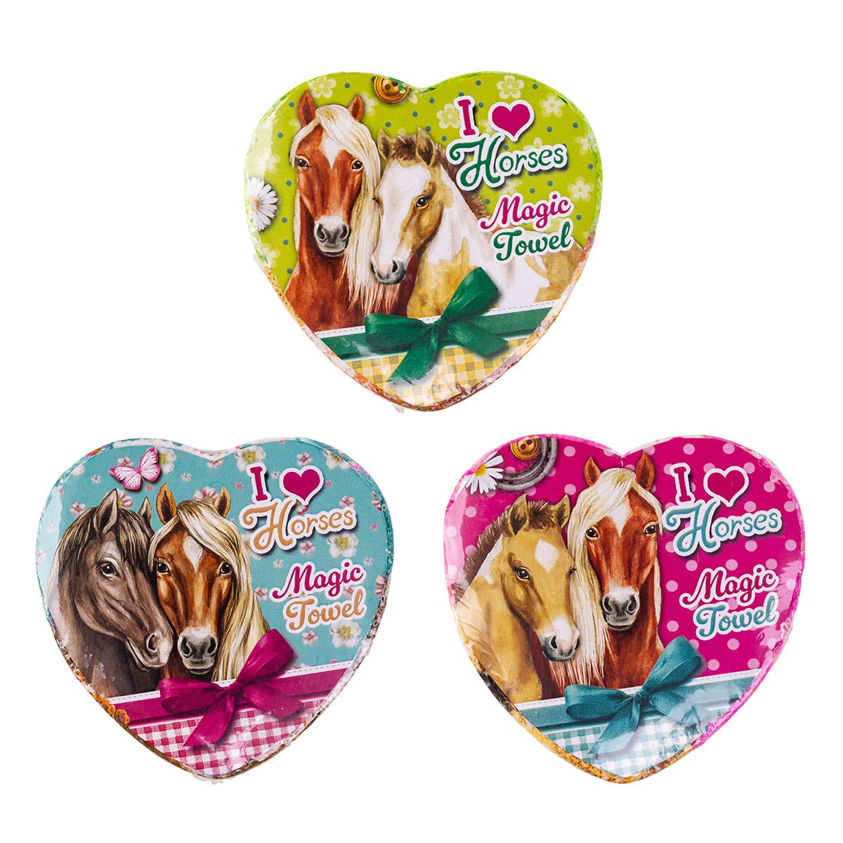I Love Horses Magisches Handtuch