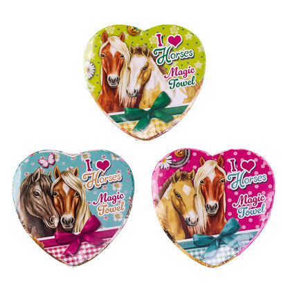 I Love Horses Magisches Handtuch