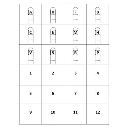 Light Gray Bahnpunkte 12 Stück