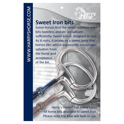 Gray Harry's Horse Wassertrense Gebrochenes Mundstück Sweet Iron 16mm