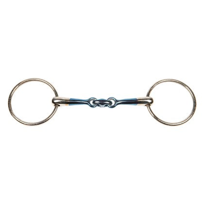 Antique White Harry's Horse Wassertrense Doppelt gebrochenens Anatomisch Sweet Iron 14mm