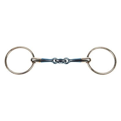 Antique White Harry's Horse Wassertrense Doppelt gebrochenens Anatomisch Sweet Iron 14mm