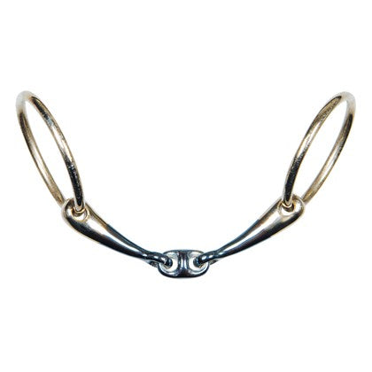 Light Gray Harry's Horse Wassertrense Doppelt gebrochenens Anatomisch Sweet Iron 14mm