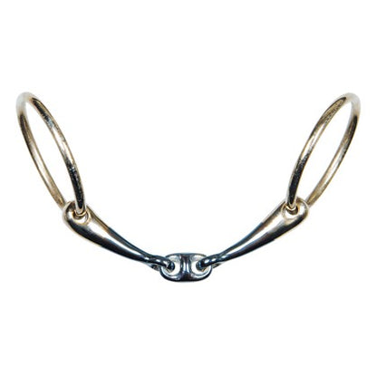 Light Gray Harry's Horse Wassertrense Doppelt gebrochenens Anatomisch Sweet Iron 14mm