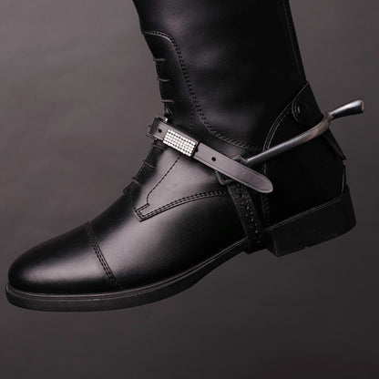 Dark Slate Gray Harry's Horse Sporenriemen Leder Broque