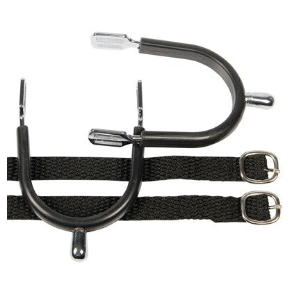 Harry's Horse Sporen Kugel mit Gummi und Nylon Sporenriemen