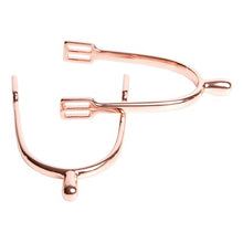 Antique White Harry's Horse Sporen Kugel Edelstahl rosegold