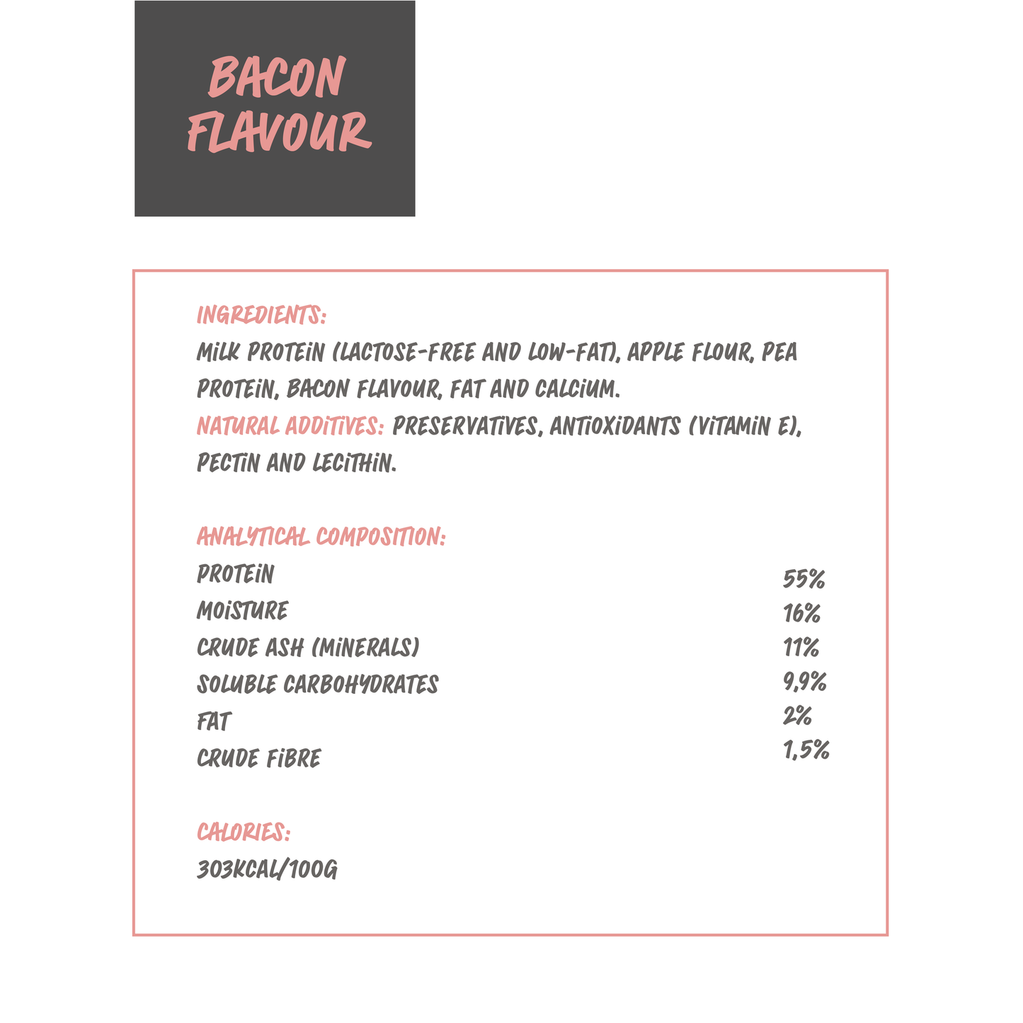 Dog Dental Chew - Cheese & Bacon - Medium