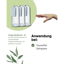 TraumaPet Fingerzahnbürste – 3er-Set
