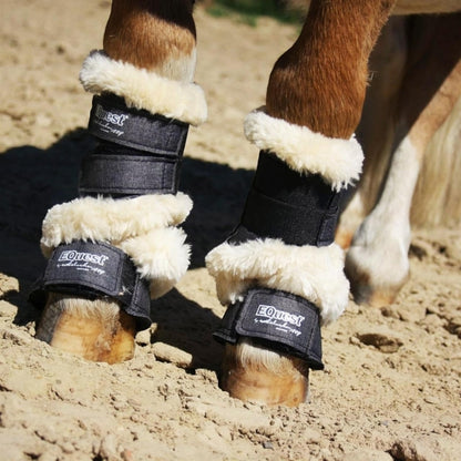 EQuest Hufglocke Melange Shetty | 2er Set