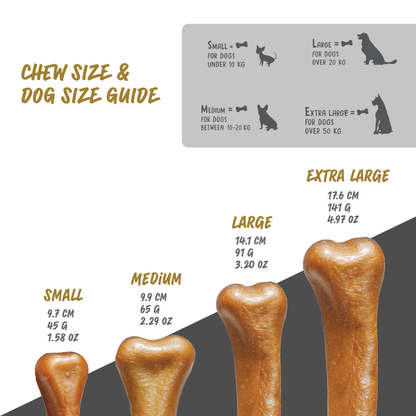 Dog Dental Chew - Cheese & Duck - Large
