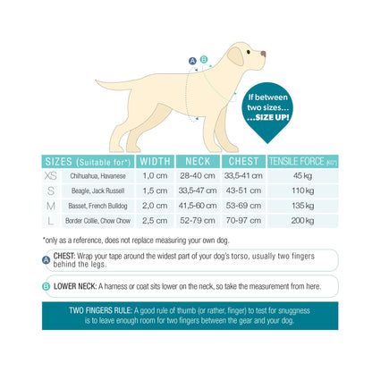 GOTCHA! Smart Id Komfort-Hundegeschirr - Matrix 2.0 Rose