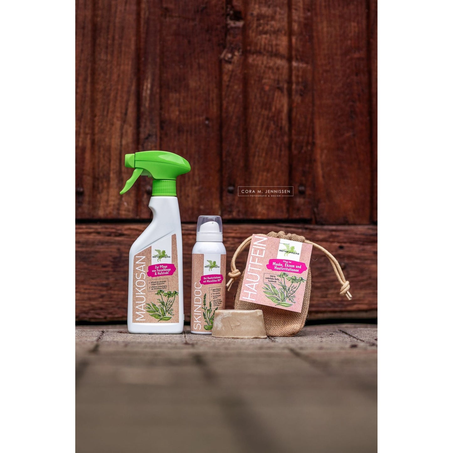 Dark Olive Green Bense & Eicke HautFein - Mauke, Ekzem und Hautirritationen