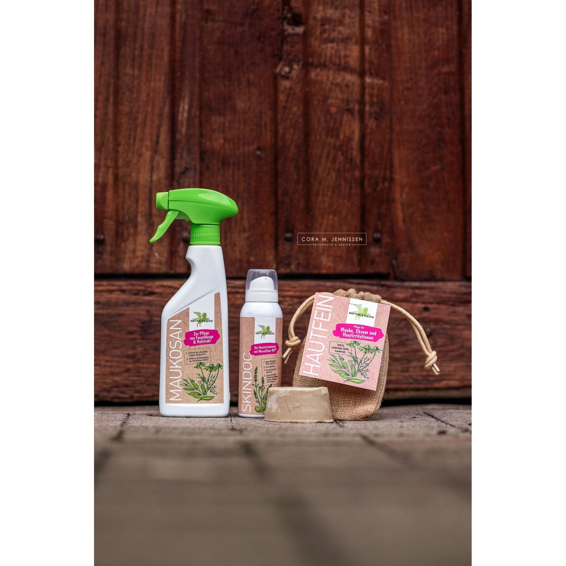 Dark Olive Green Bense & Eicke HautFein - Mauke, Ekzem und Hautirritationen