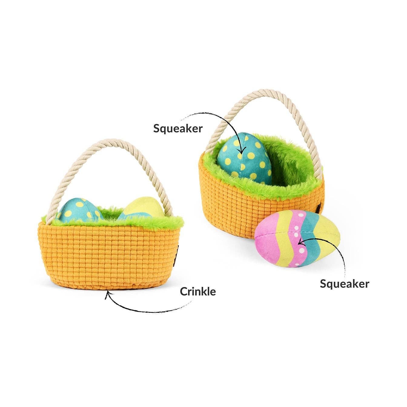 Hippity Hoppity Eier-Zellenter Korb