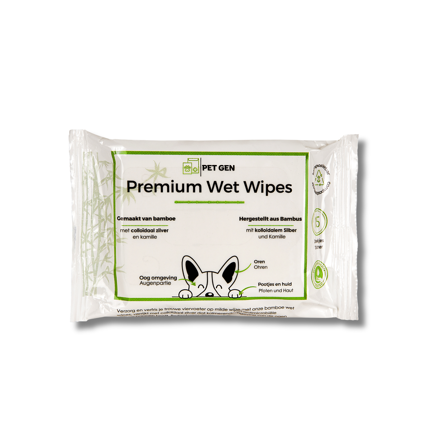 TraumaPet Premium Wet Wipes
