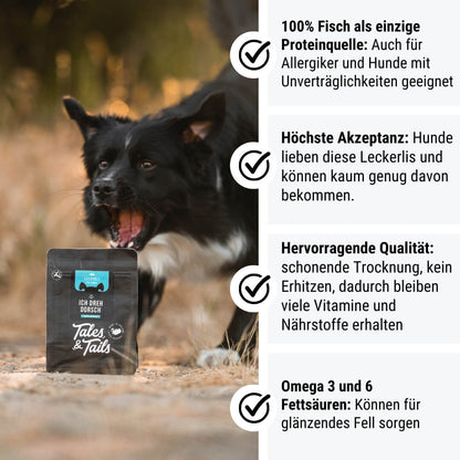 Tales & Tails Ich dreh Dorsch
Fisch Leckerli