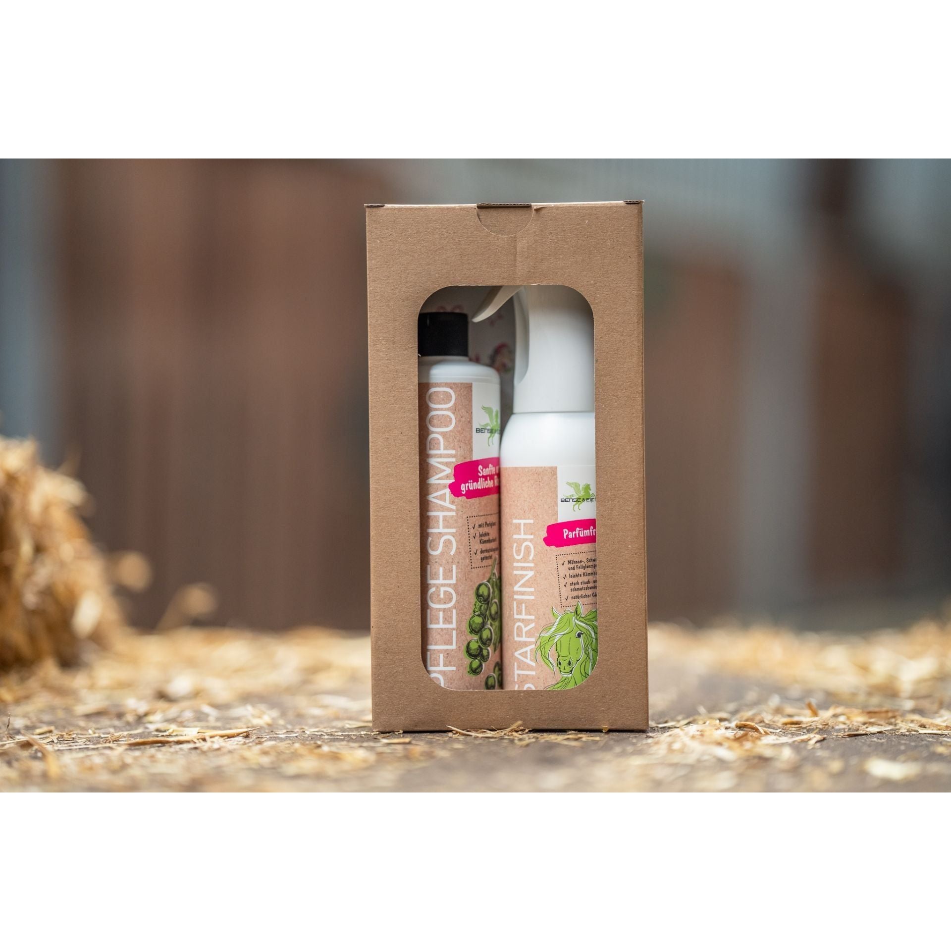 Dim Gray Bense & Eicke Geschenkset StarFinish parfümfrei + Pflege Shampoo