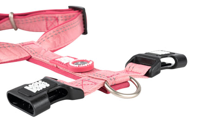 GOTCHA! Smart Id Komfort-Hundegeschirr - Matrix 2.0 Rose