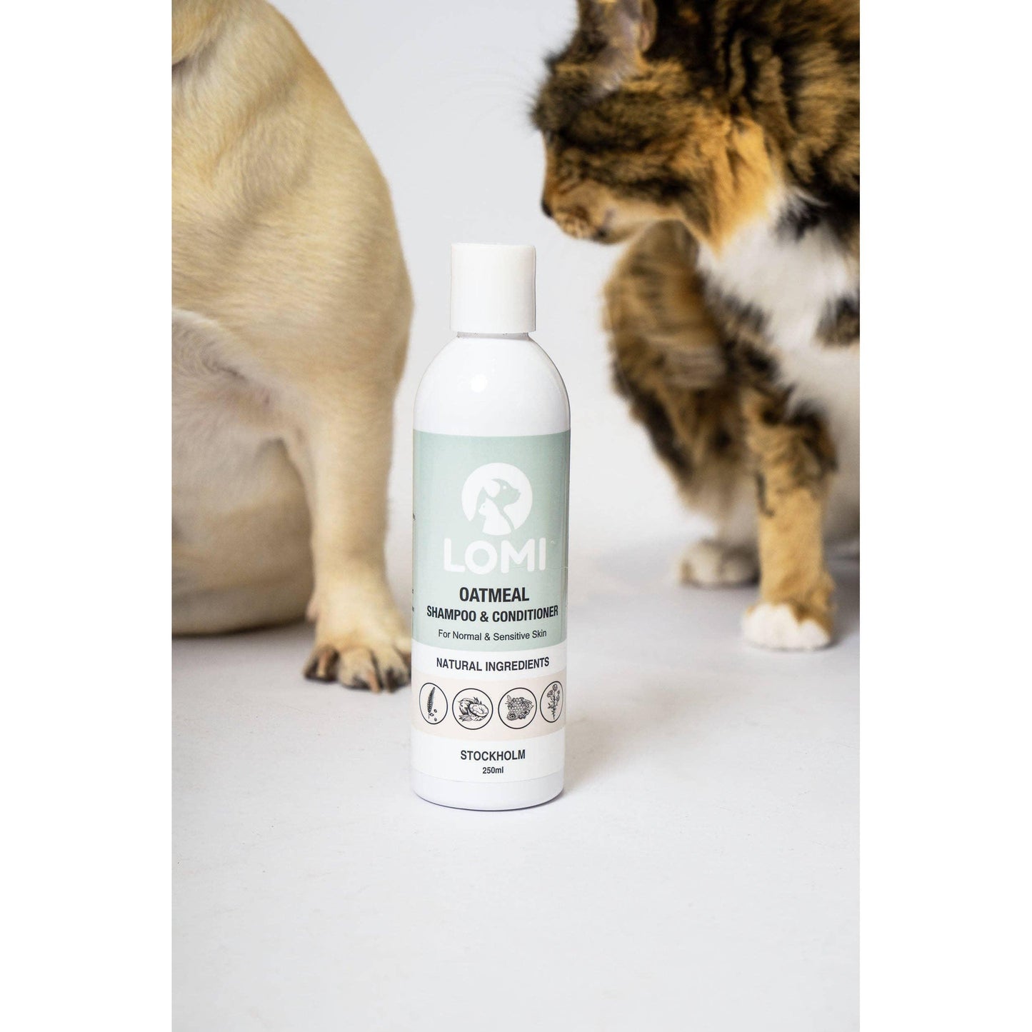 Lomi Pets Oatmeal Hunde Shampoo & Spülung