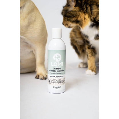 Lomi Pets Oatmeal Hunde Shampoo & Spülung