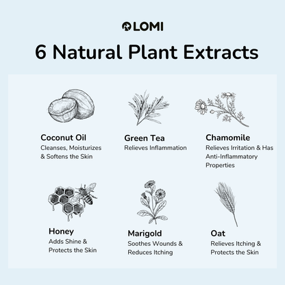 Lomi Pets Oatmeal Hunde Shampoo & Spülung