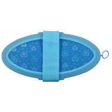 Steel Blue Hippotonic Glossy Heart Kardätsche