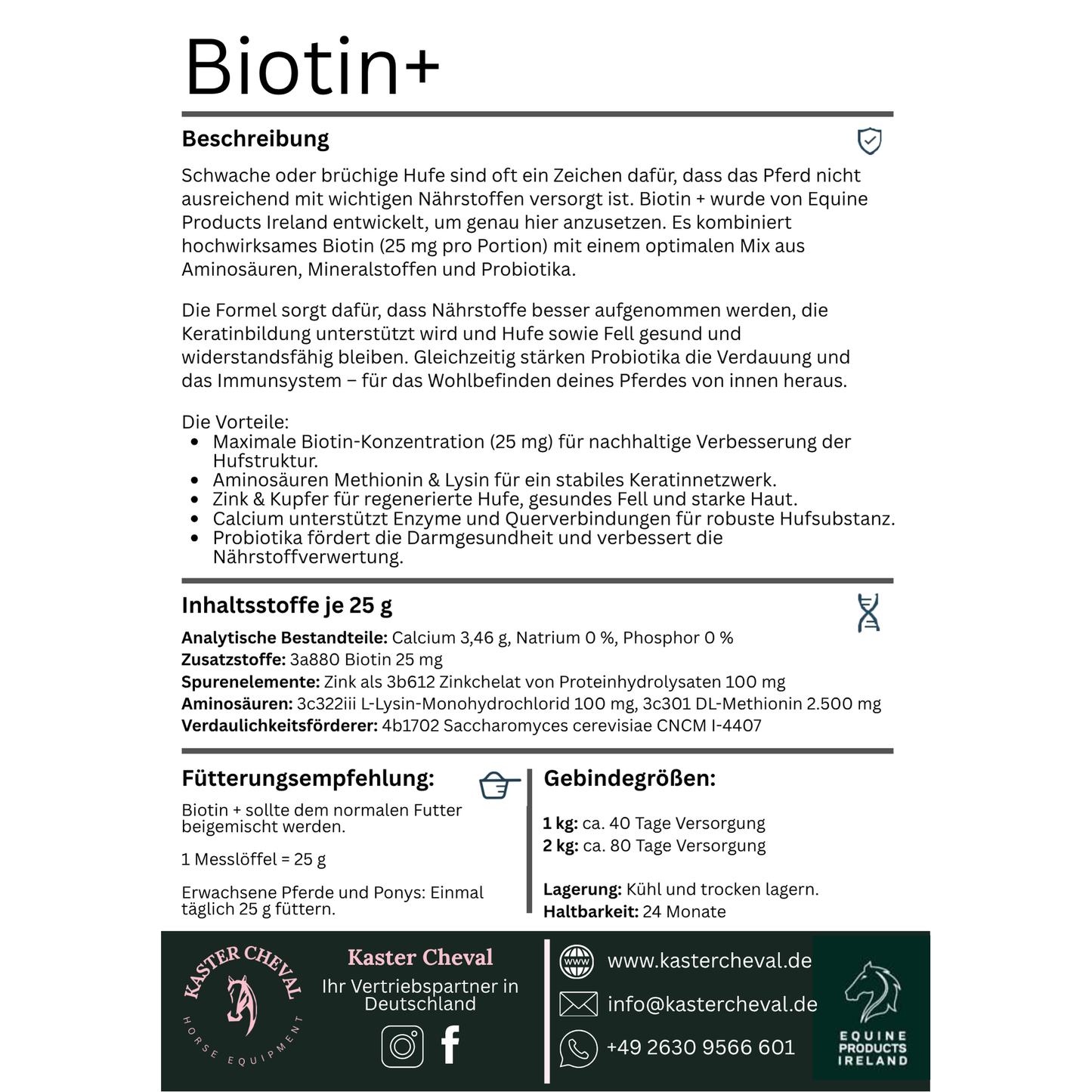 Equine Products Ireland Biotin+