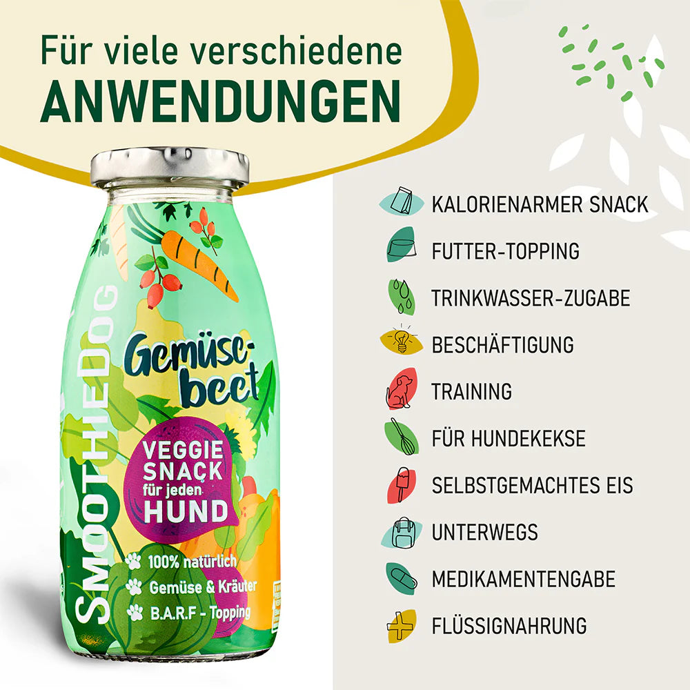 Hundesmoothie Gemüsebeet (Veggie)