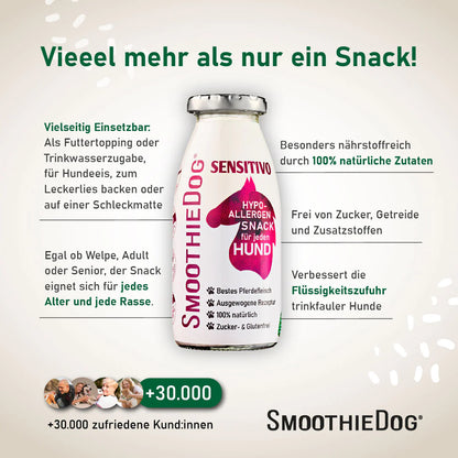 Hundesmoothie Sensitivo Pferd