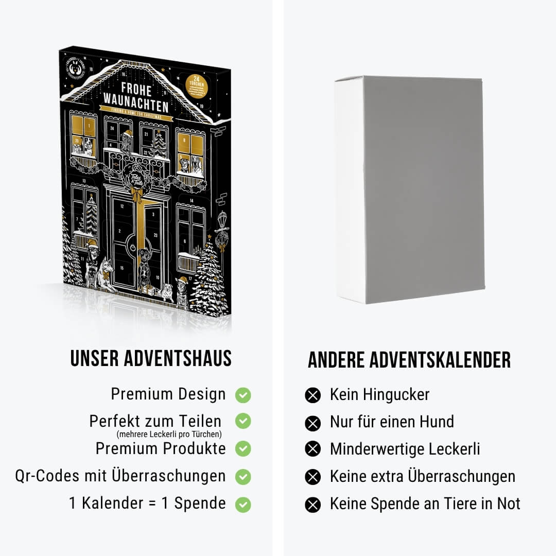 Tales & Tails Frohe Waunachten Adventskalender
