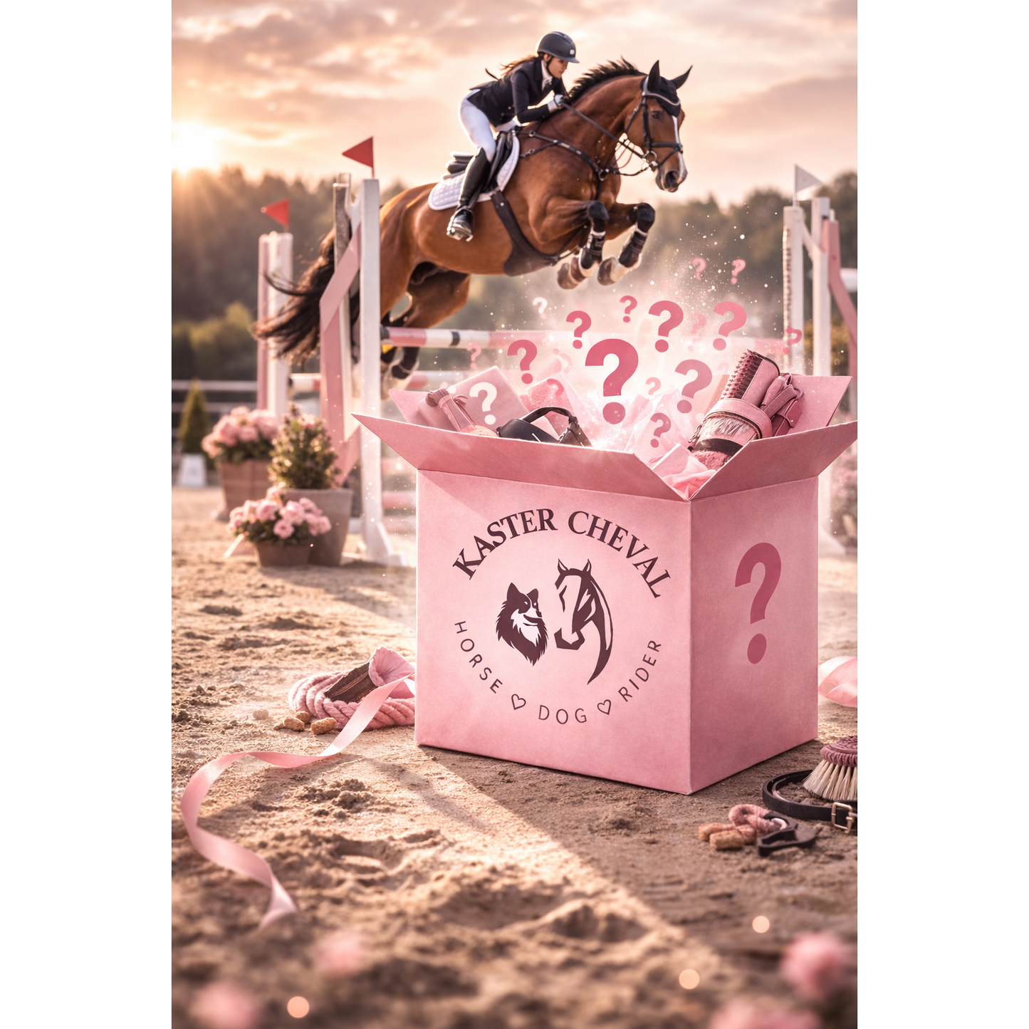 Turnier Mysterybox Pferd & Reiter – Personalisierte Überraschungsbox für deinen nächsten Start 🏆