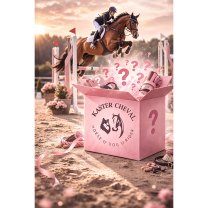 Turnier Mysterybox Pferd & Reiter – Personalisierte Überraschungsbox für deinen nächsten Start 🏆