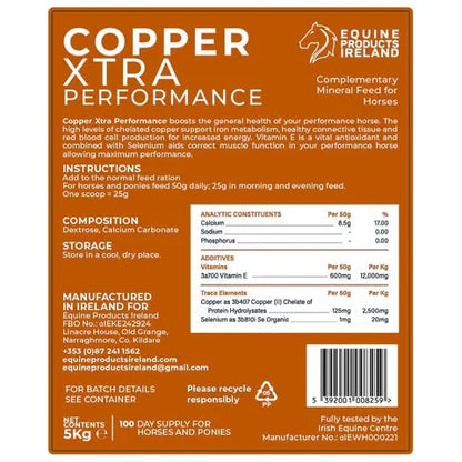 Chocolate Equine Products Ireland Copper Xtra Performance