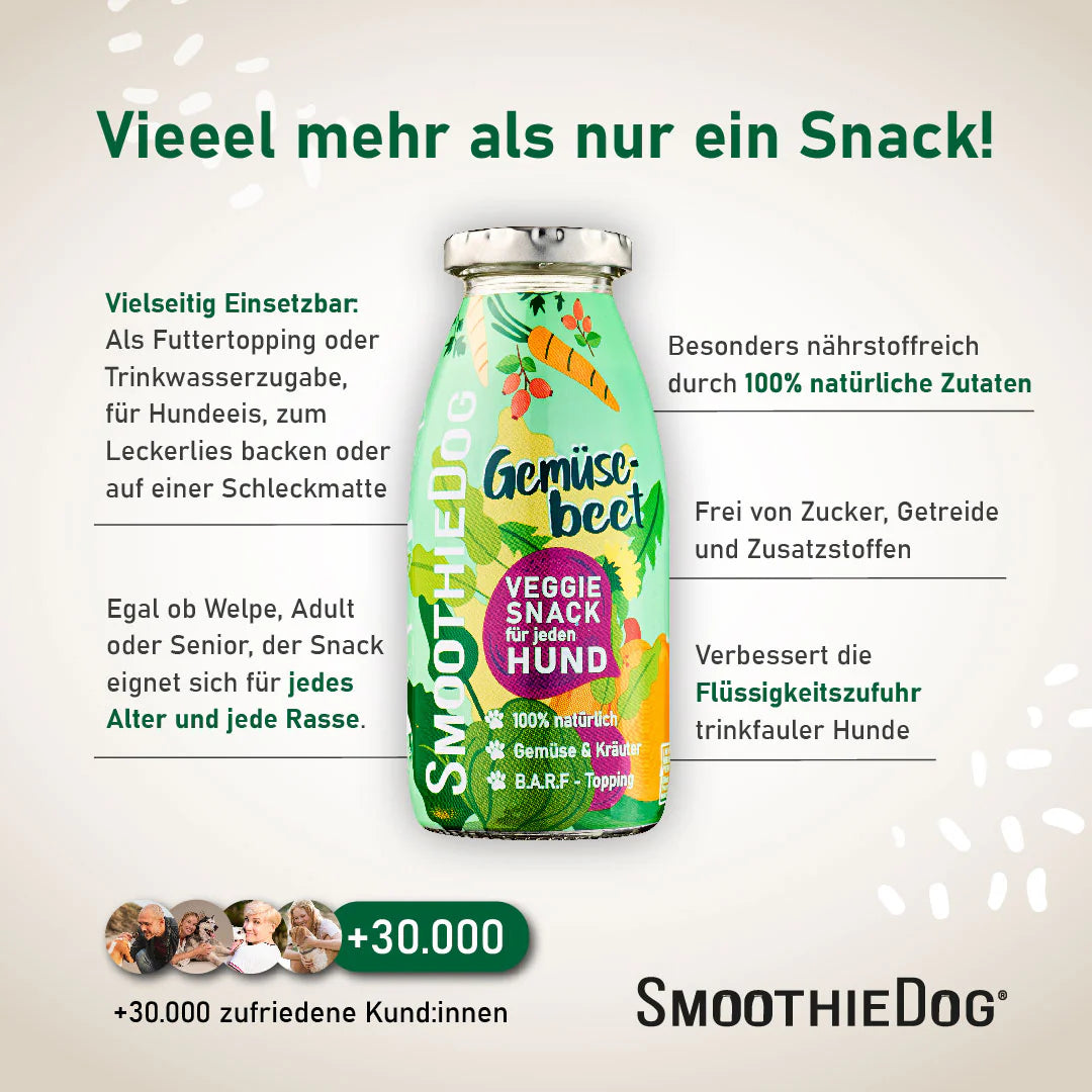 Hundesmoothie Gemüsebeet (Veggie)