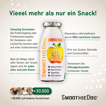 Hundesmoothie Immunio Rind
