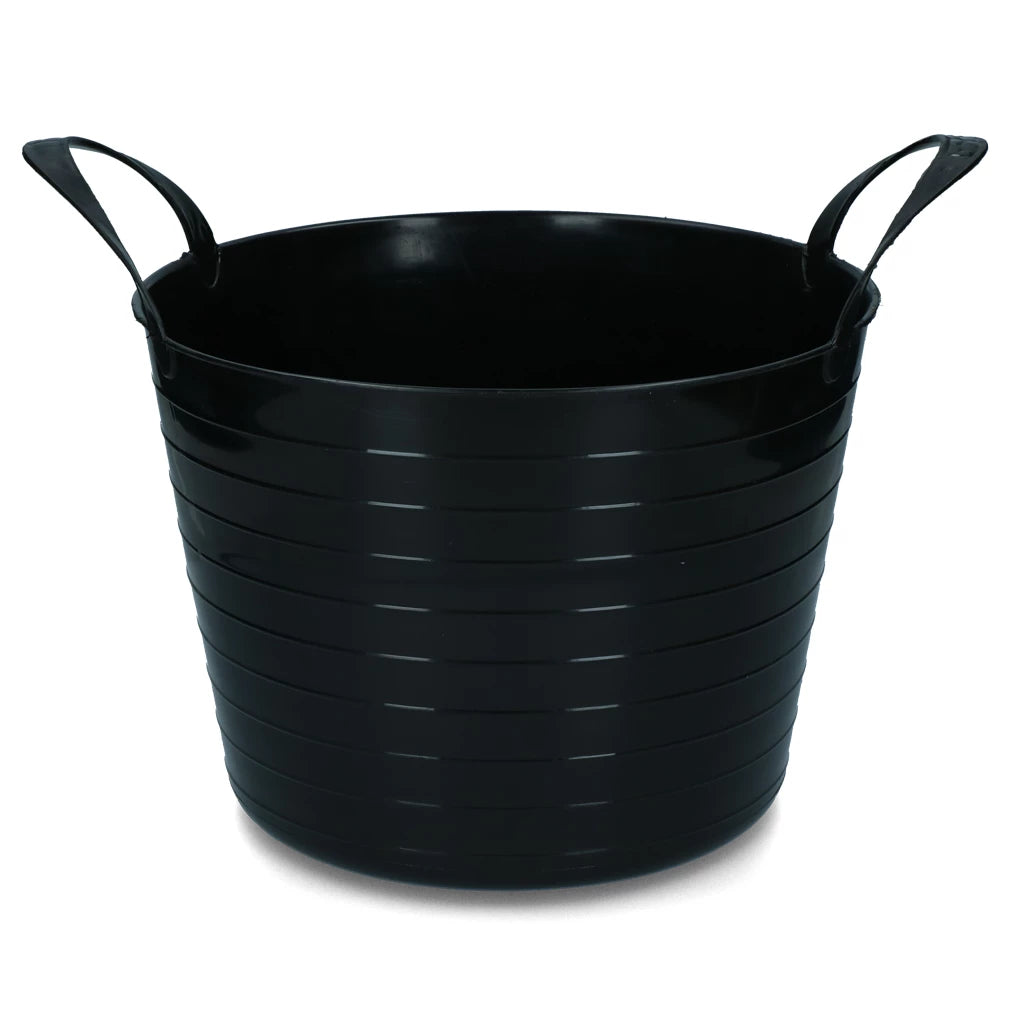 Black VPlast Eimer V-Trug Flexi 40 l