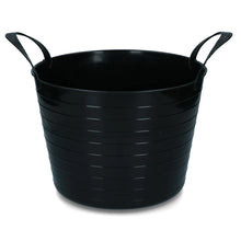 Black VPlast Eimer V-Trug Flexi 40 l