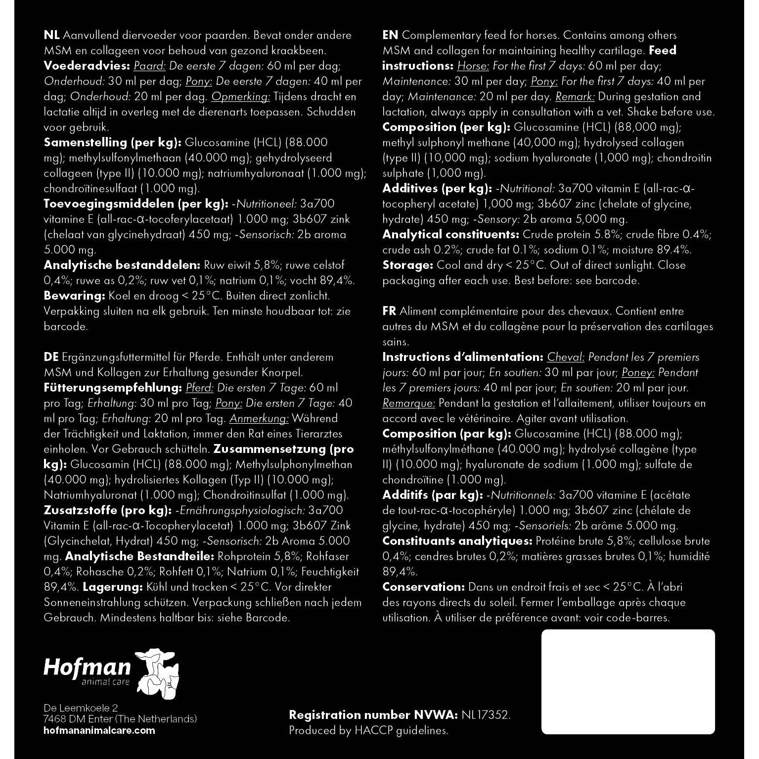 Black Excellent Equi Flex HA