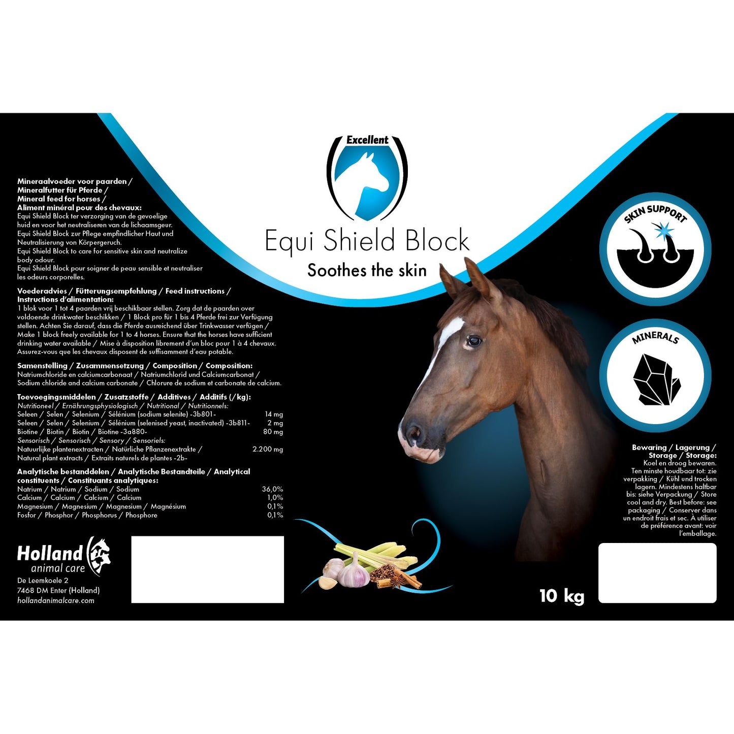 Excellent Horse Shield Block 10 kg