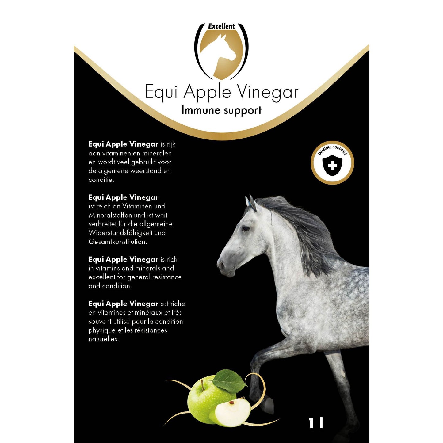 Excellent Horse Apfelessig 1 l
