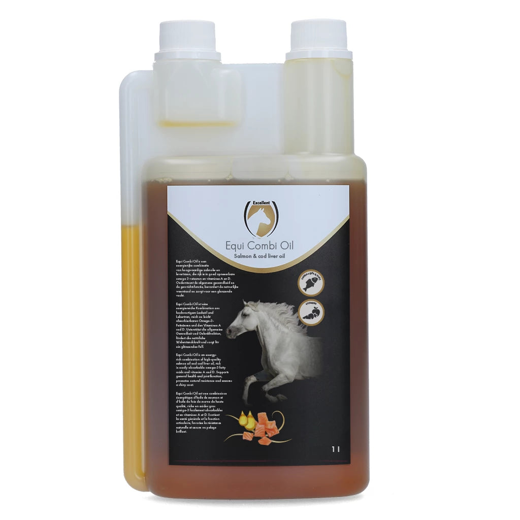 Gray Excellent Horse Equi Combi Oil