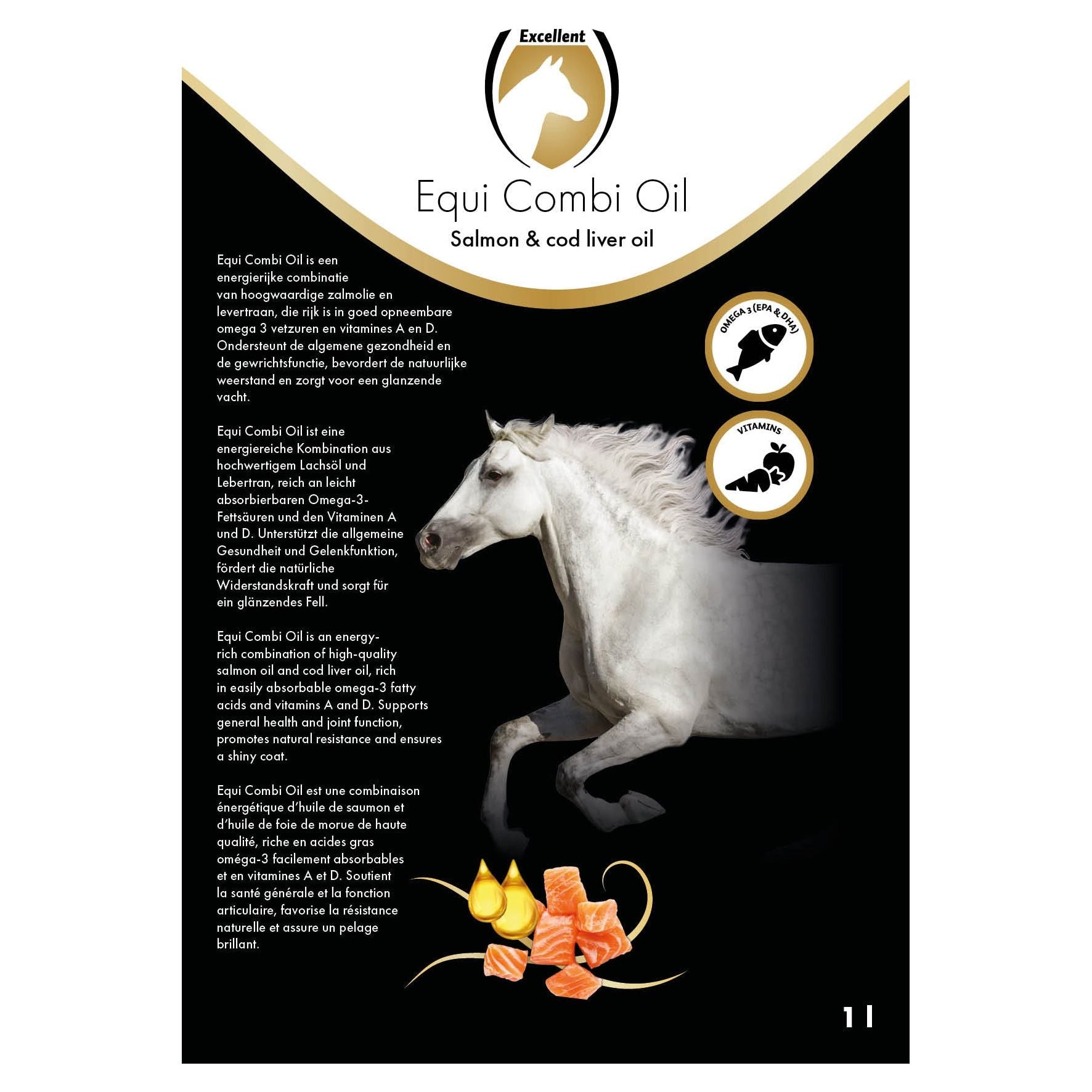 Tan Excellent Horse Equi Combi Oil