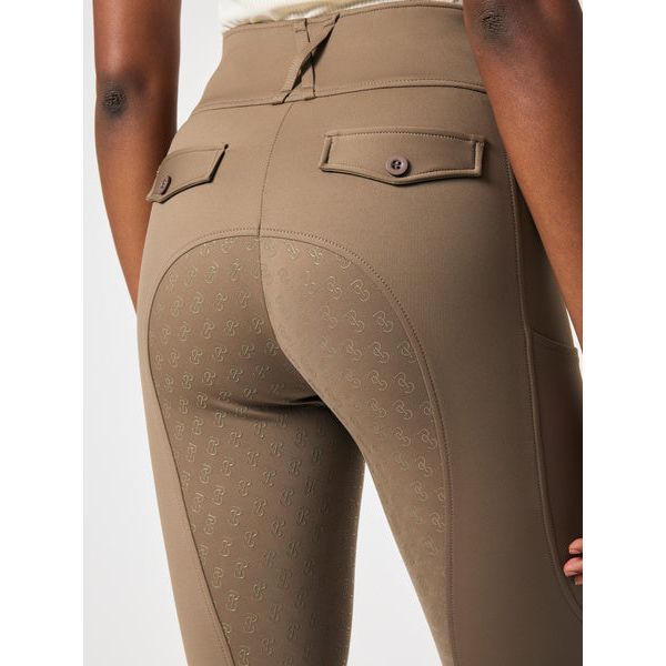 Dim Gray PS of Sweden Riding Tights Katja Vollgrip