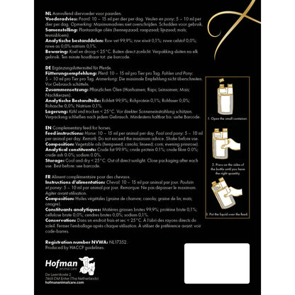 Excellent Horse HempOne Feed Oil 500 ml