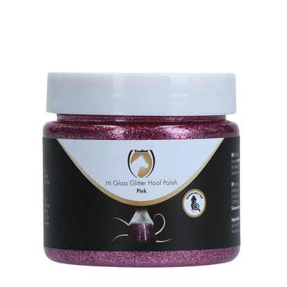 Dark Slate Gray Excellent Horse Hi Gloss Glitter Hoof Polish Silver 150 ml