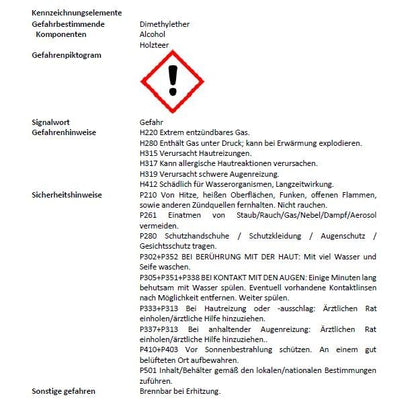 Excellent Hufteer Spray (Stockholmer)