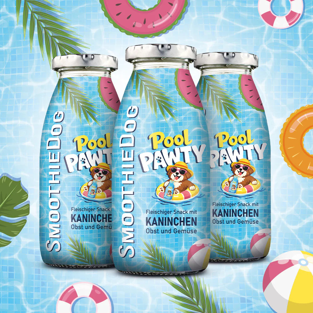 Hundesmoothie Summer-Edition Pool Pawty
